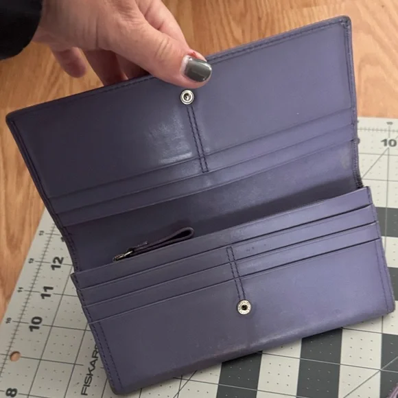 Coach Purple Wallet and Accessories Lot - Picture 3 of 5